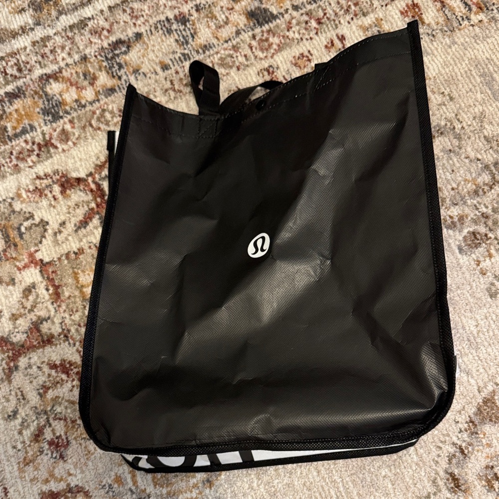 lululemon athletica Black Shopping Bag